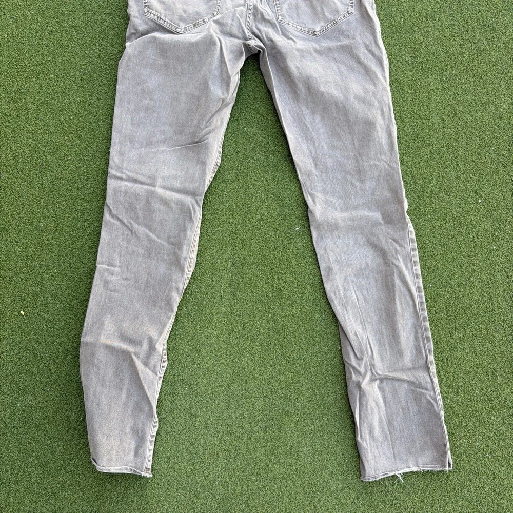 James Perse Brushed Twill 5 Pocket Pants Brown Men 30x31 UNHEMMED Slim $325